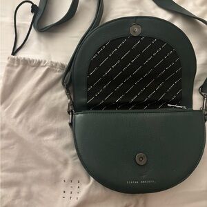 Status Anxiety Green Crossbody Bag - All nighter